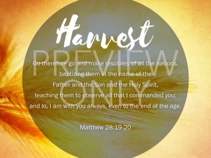 The Great Commission Matthew 28 Still