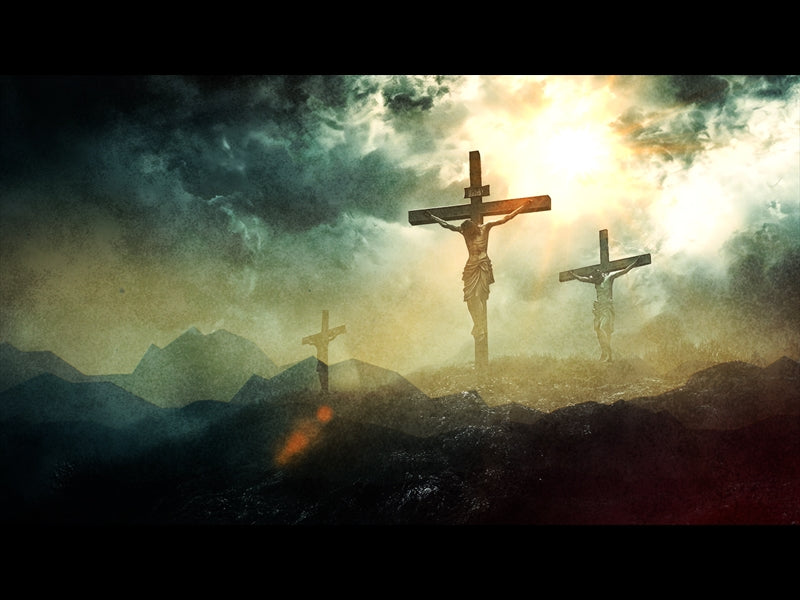 Christ On The Cross Motion Loop