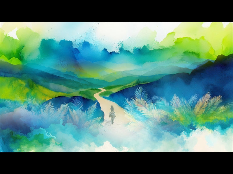 Easter Color Palm Sunday