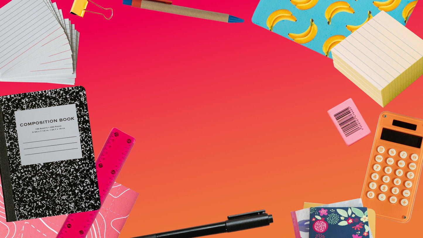 Back To School Collage School Still