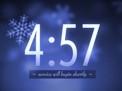 Blue Snowflakes