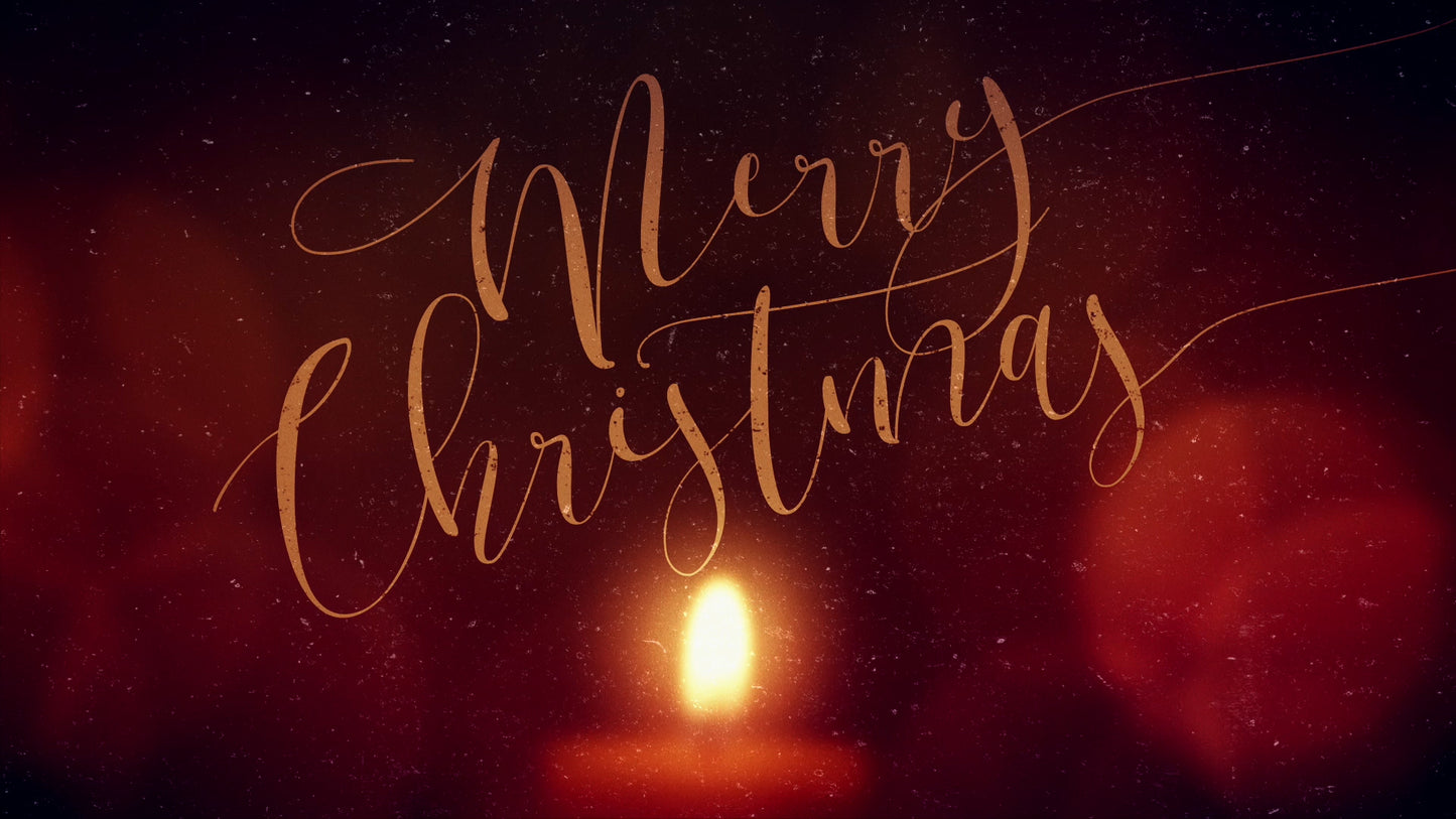 Warm Advent Glow Merry Christmas