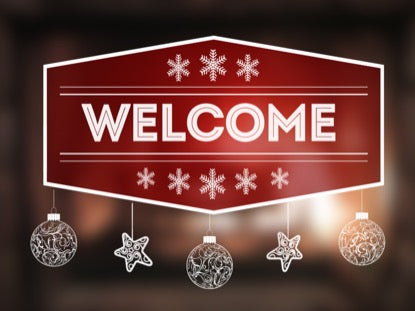 Christmas Fireplace Welcome Motion