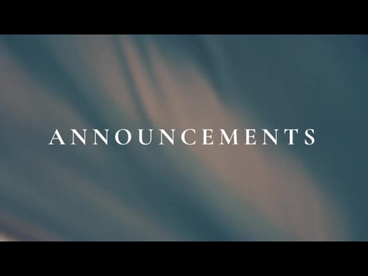 Banner Flow Motion - Announcements