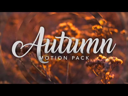 Autumn Motion Pack