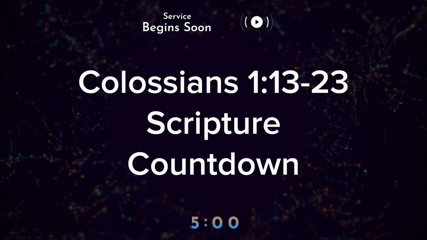 Swarm Scripture Countdown