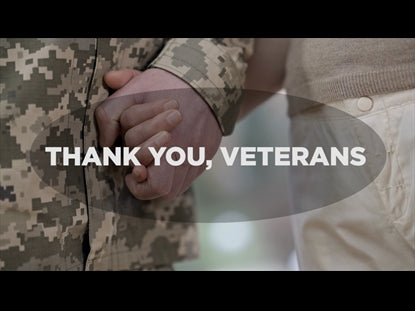 Veteran's Day Thank You Motion Background