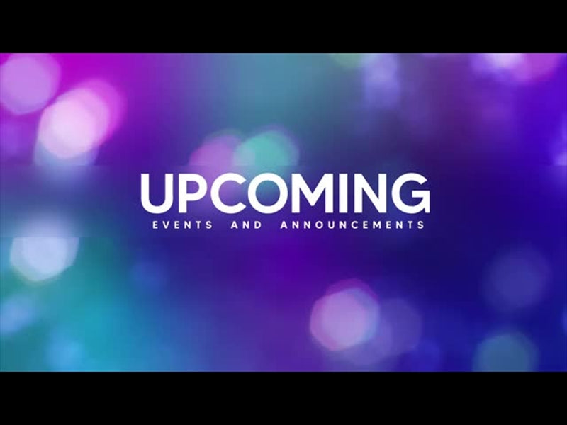 Bokeh Light Stream Upcoming