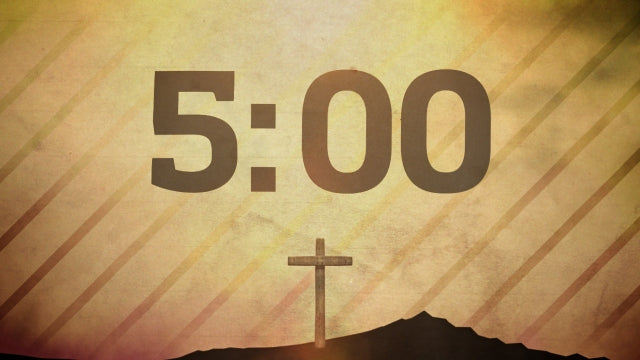 Cross And Clouds Countdown