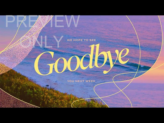 Sun Wave Goodbye Title Still