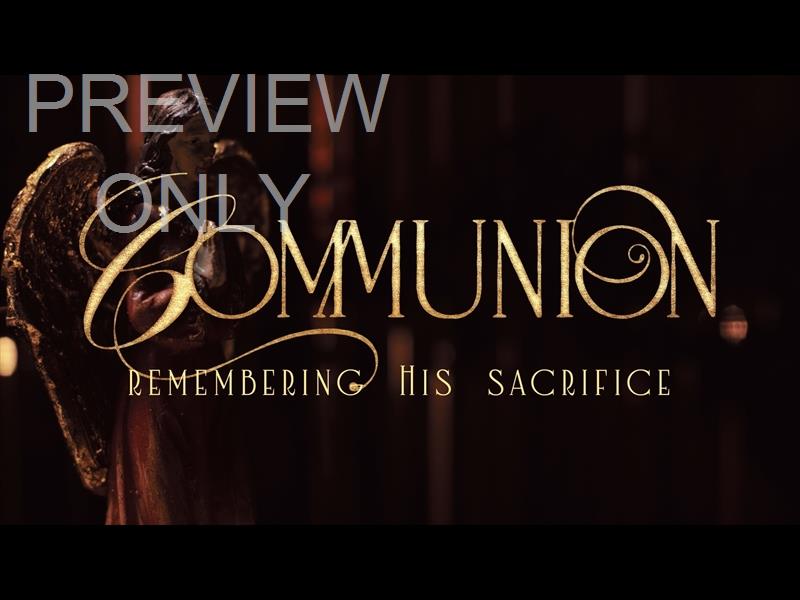 In A Manger Communion Still