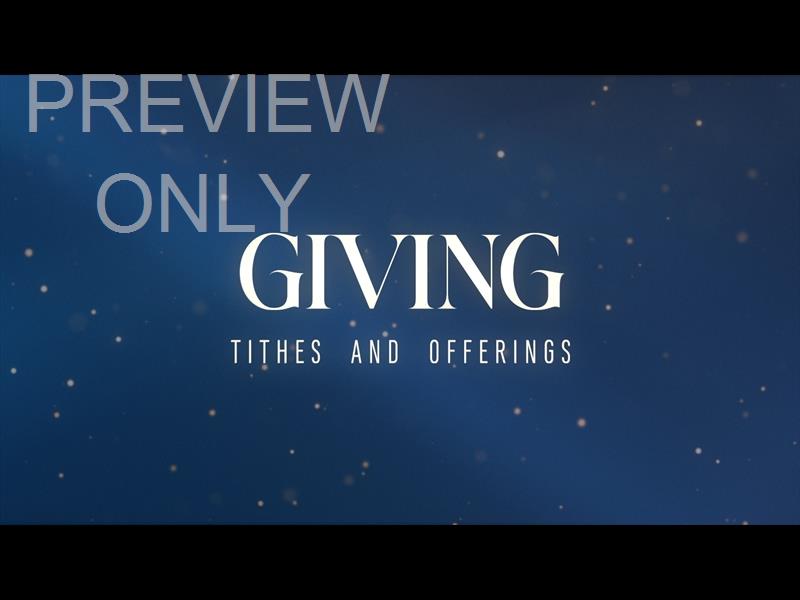 The Heavens Declare Giving Still