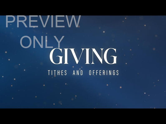 The Heavens Declare Giving Still