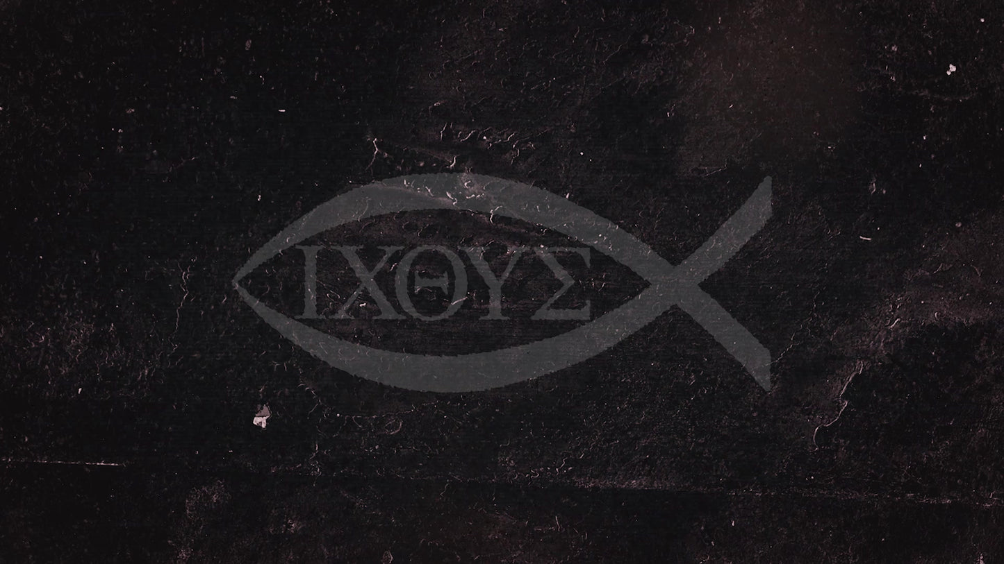 Alpha And Omega Fish Symbol