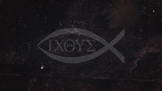 Alpha And Omega Fish Symbol