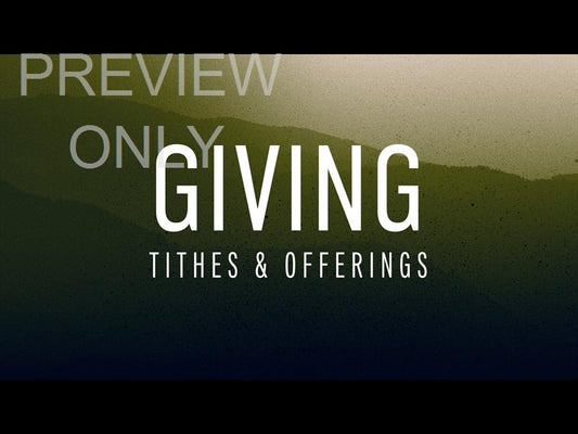 Wilderness Giving Still