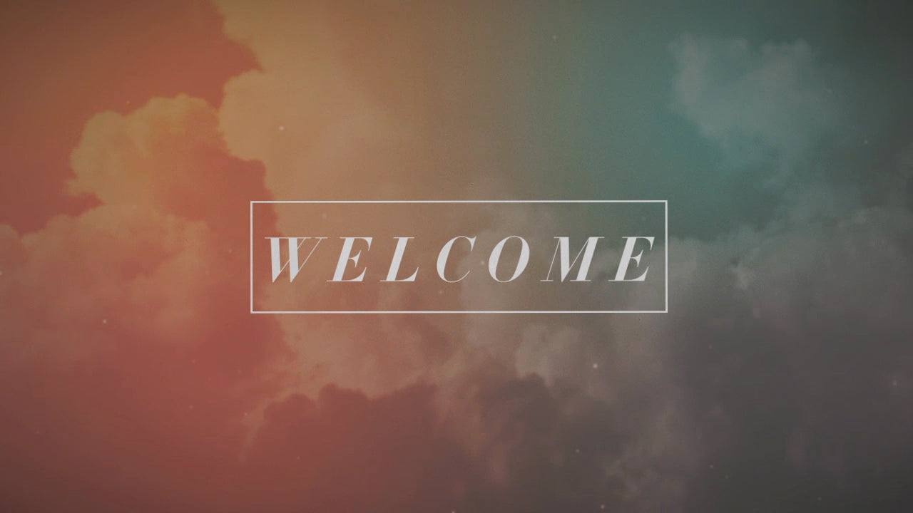 Vintage Hues Welcome Still