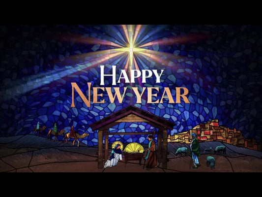Christmas Stained New Year
