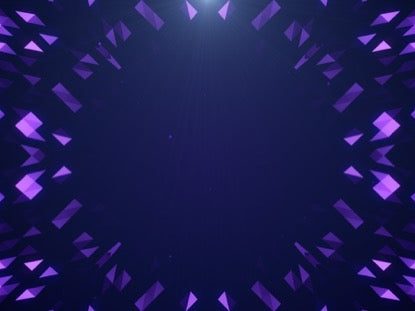 Crystal Patterns Deep Purple