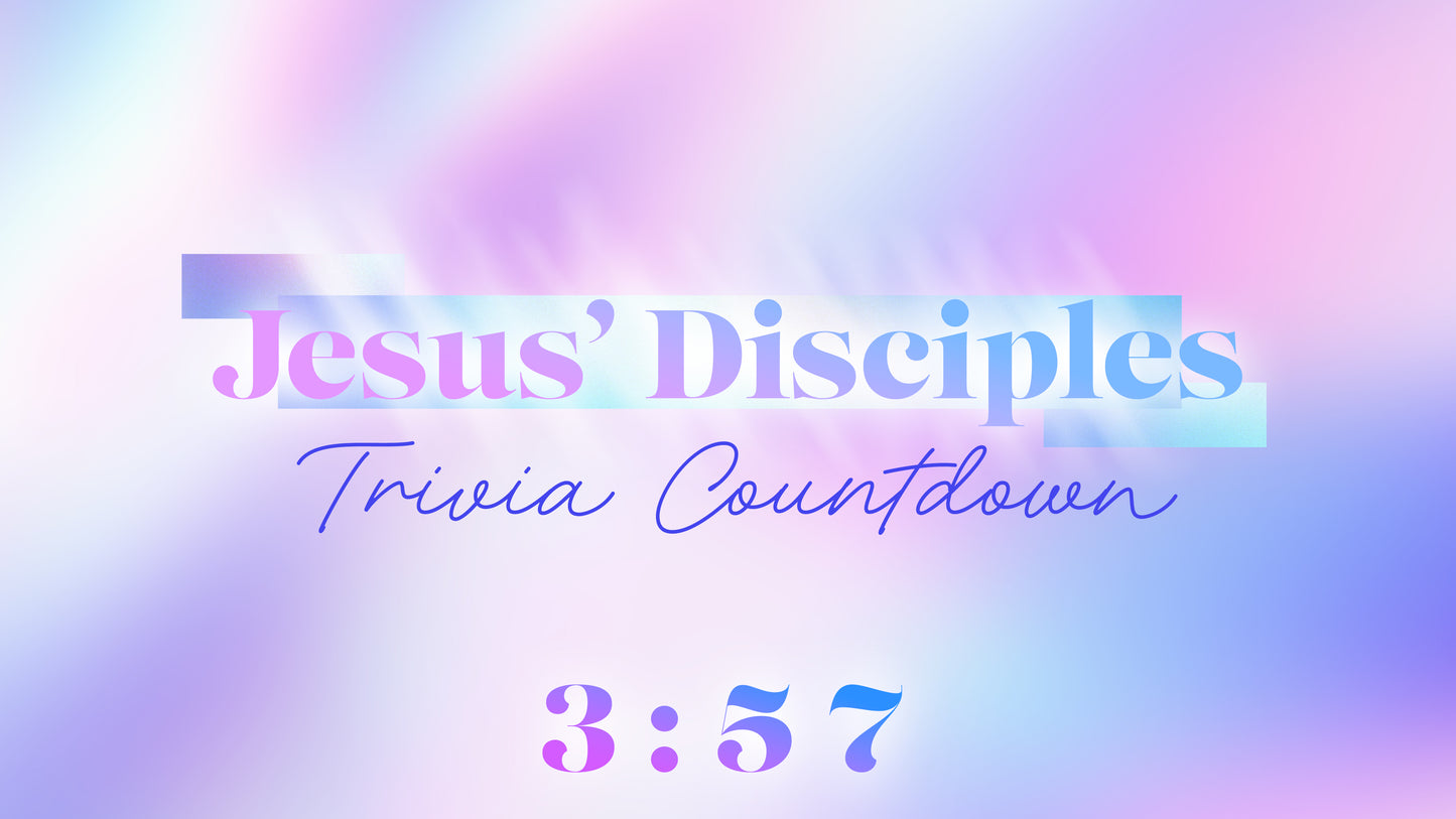 Chromatic Visions Trivia Countdown