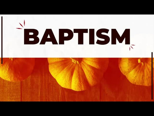 Half Pumpkin Baptism