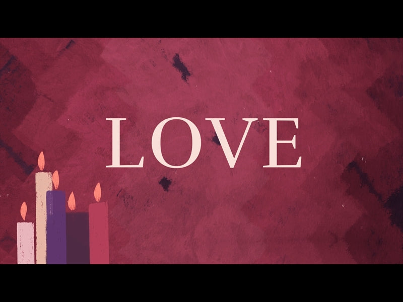 Mosaic Advent Love