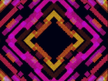 Led Wall Bright Pink Gold