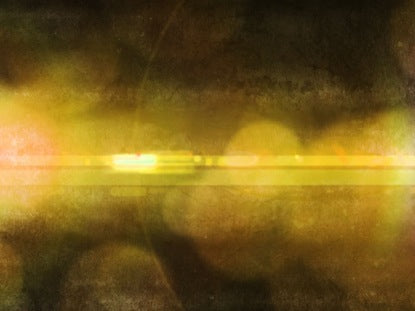 Glowing Bokeh Yellow