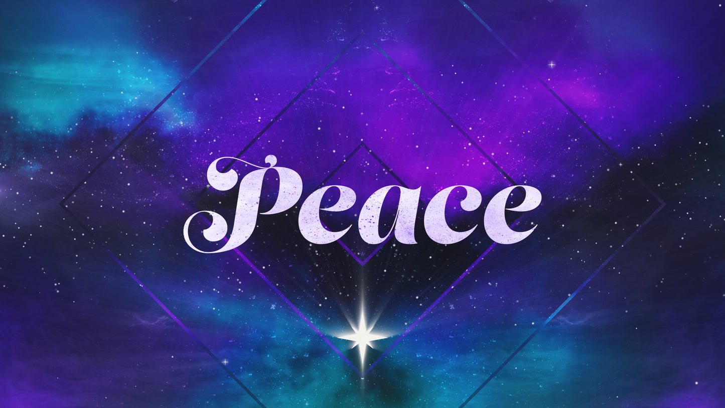 Christmas Galaxy Peace Still