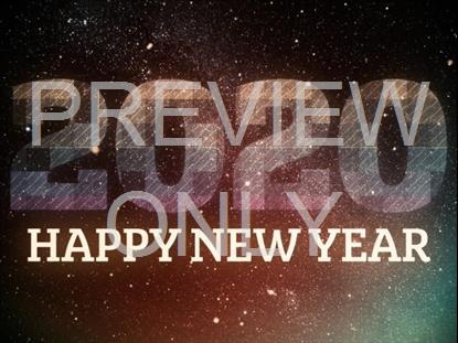 Bright Squares New Year 2020