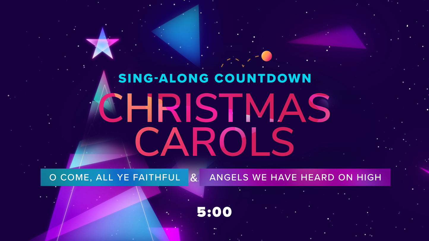 Retro Christmas Karaoke 1 Countdown
