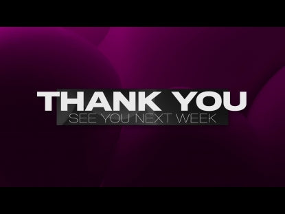 Livestream Thank You See You Next Week Purple