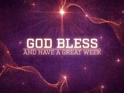 Behold God Bless