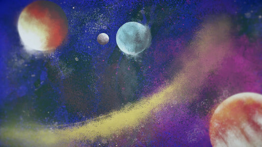 Painted Cosmos 9