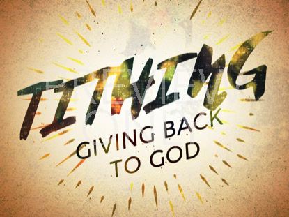 New Year Fresh Start Tithing Still