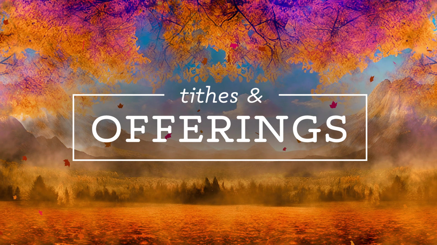Surreal Fall Tithes And Offerings