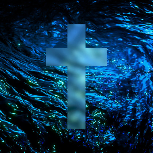 Reflective Water Cross