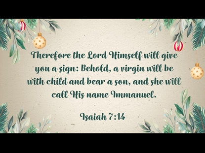 Advent Volume One Scripture Motion