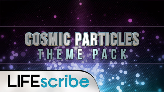 Cosmic Particles Theme Pack