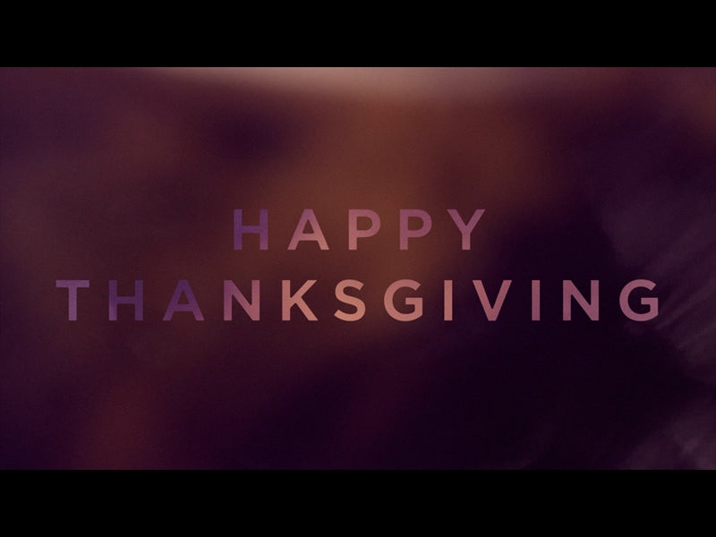 Autumn Rising Happy Thanksgiving