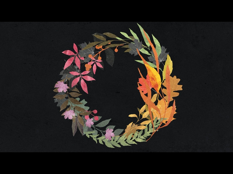 Autumn Wreath Loop 01