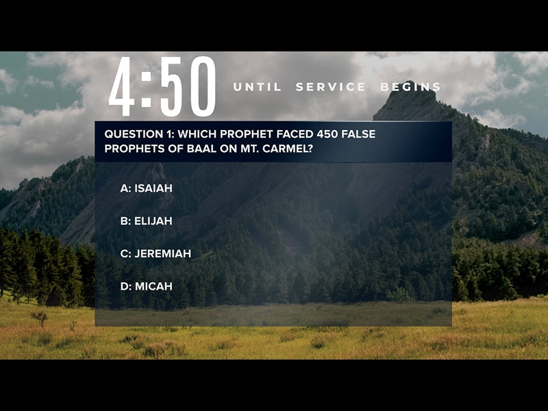 Flatirons Trivia Countdown
