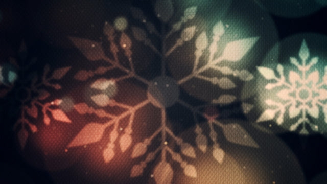 Vintage Christmas Lights Snow 04
