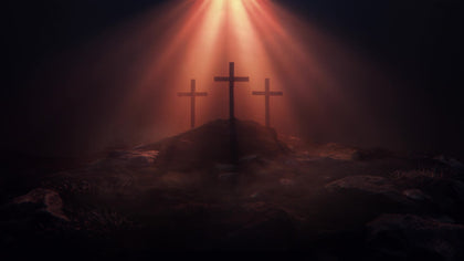 Holy Week Crosses Rays