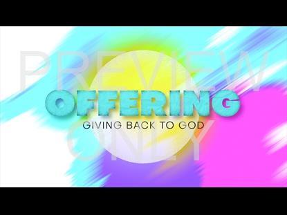 Colorific Easter Offering Graphic