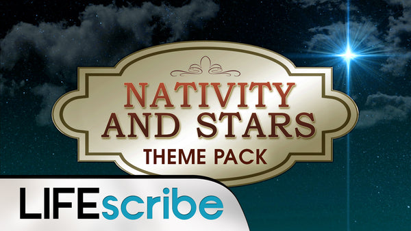 Nativity And Stars Theme Pack