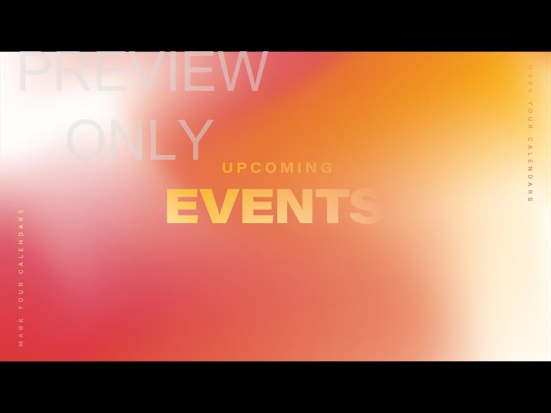 A Faithful God Upcoming Events Still