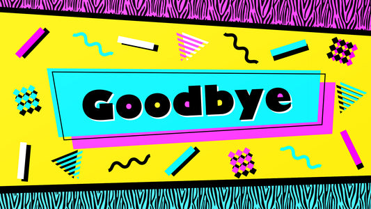 90's Retro Closing Still