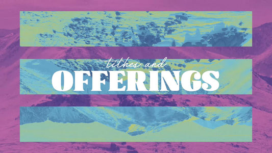 Mountain Remix Tithes And Offerings