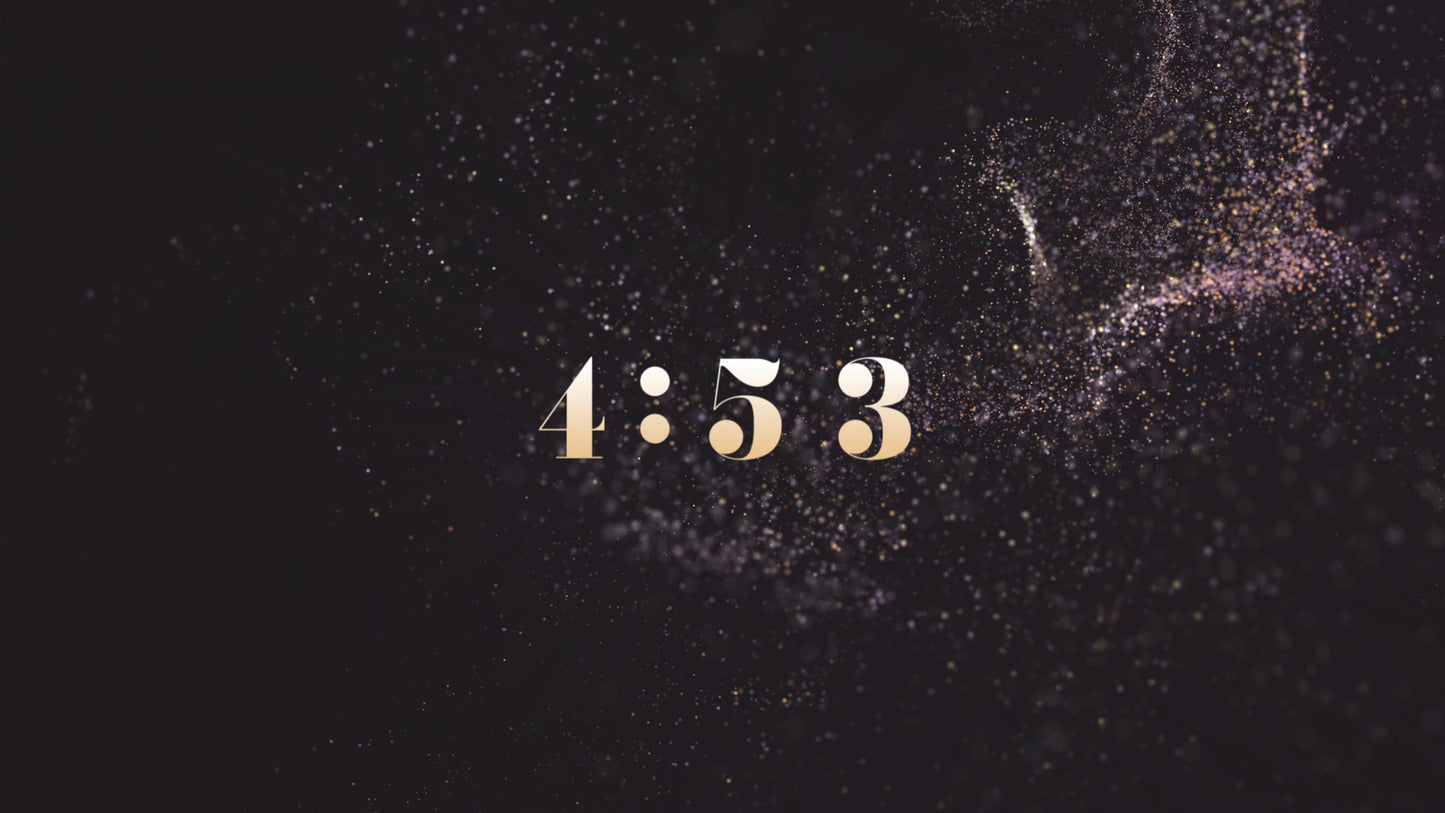 New Year Glitter Countdown